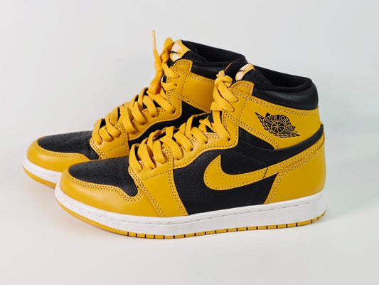 🖤💛 Air Jordan 1 Retro High OG “Pollen” 7Y – POIZON Authenticated-Preowned