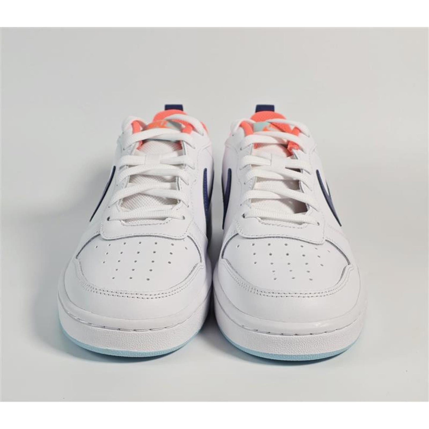 👟 Nike Court Vision Low Next Nature – White/Navy/Crimson (Women’s 8.5)