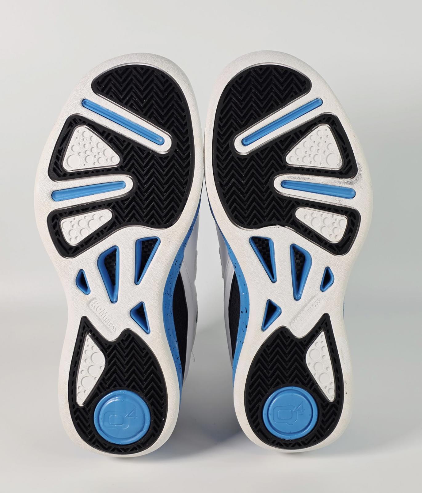 🏀 Q4 Sports Q4MB-002 “Bright White / Aster Blue” Basketball Shoes – Size 7.5