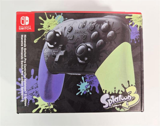 🎨 Nintendo Switch Pro Controller – Splatoon 3 Edition