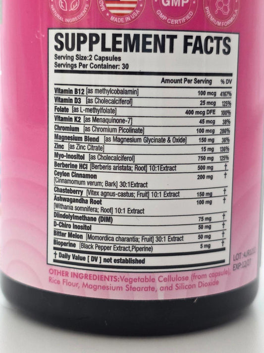 Zoyava Myo-Inositol Hormone Support – 16-in-1 Extra Strength: