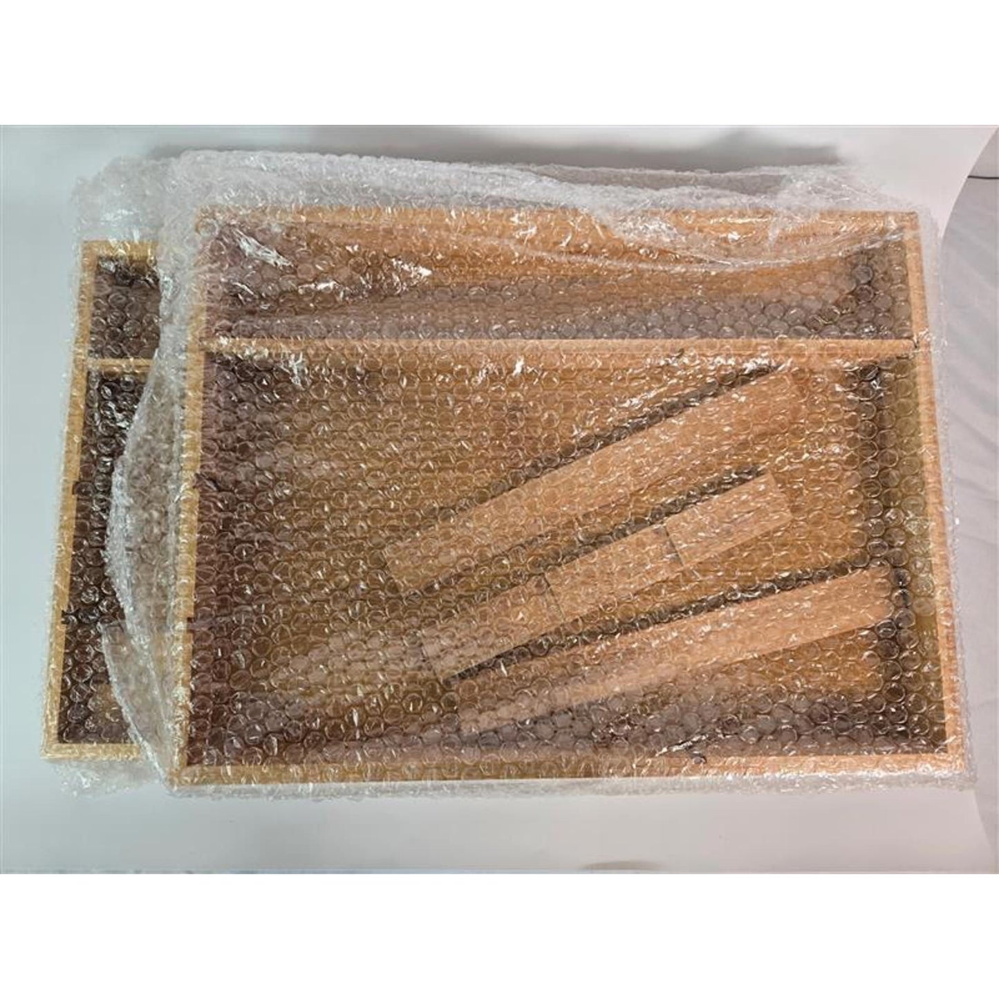 🌿 Bamboo Adjustable Drawer Organizer – Expandable Kitchen Tray