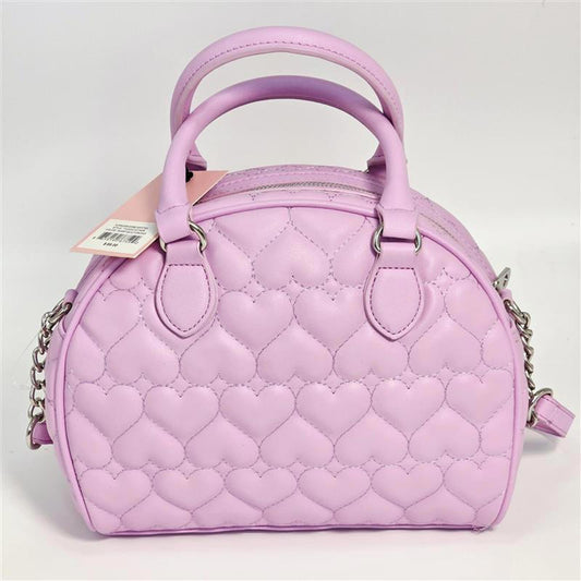 Juicy Couture Quilted Heart Bag – Pink Crossbody Purse
