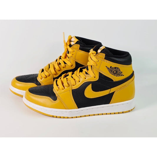 🖤💛 Air Jordan 1 Retro High OG “Pollen” 7Y – POIZON Authenticated-Preowned