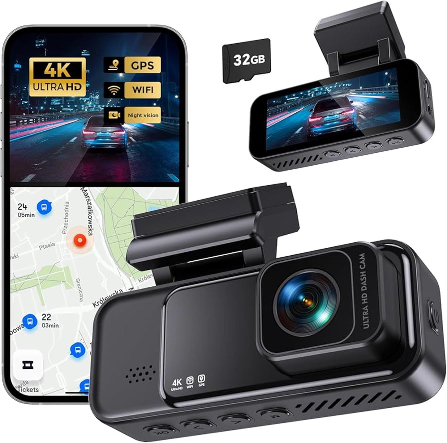 📷 Dash Cam – Generic Model (Car Surveillance Recorder)