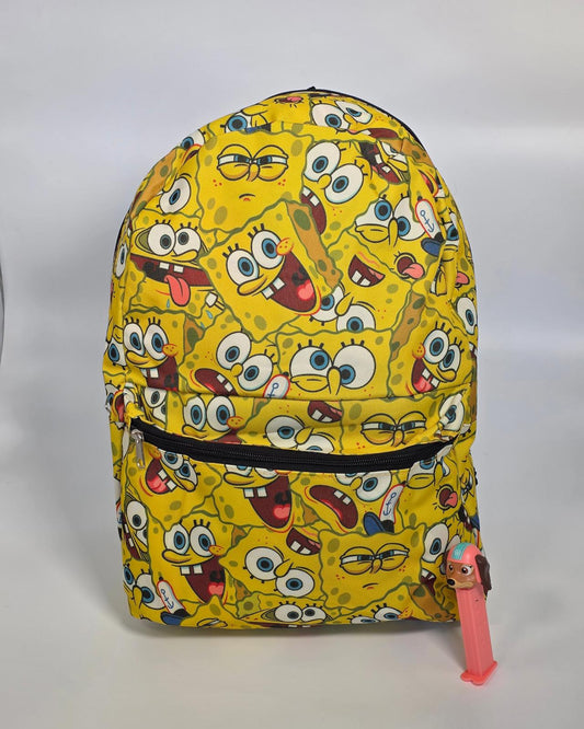 SpongeBob SquarePants “Many Faces” Backpack (16")- New with tags