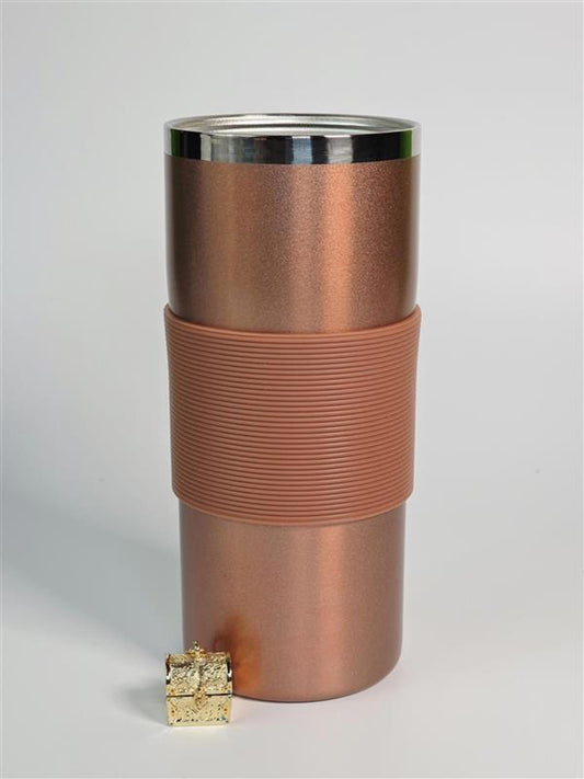 ☕ BUZIO Insulated Travel Tumbler – Copper Edition (Stainless Steel, 20 oz)