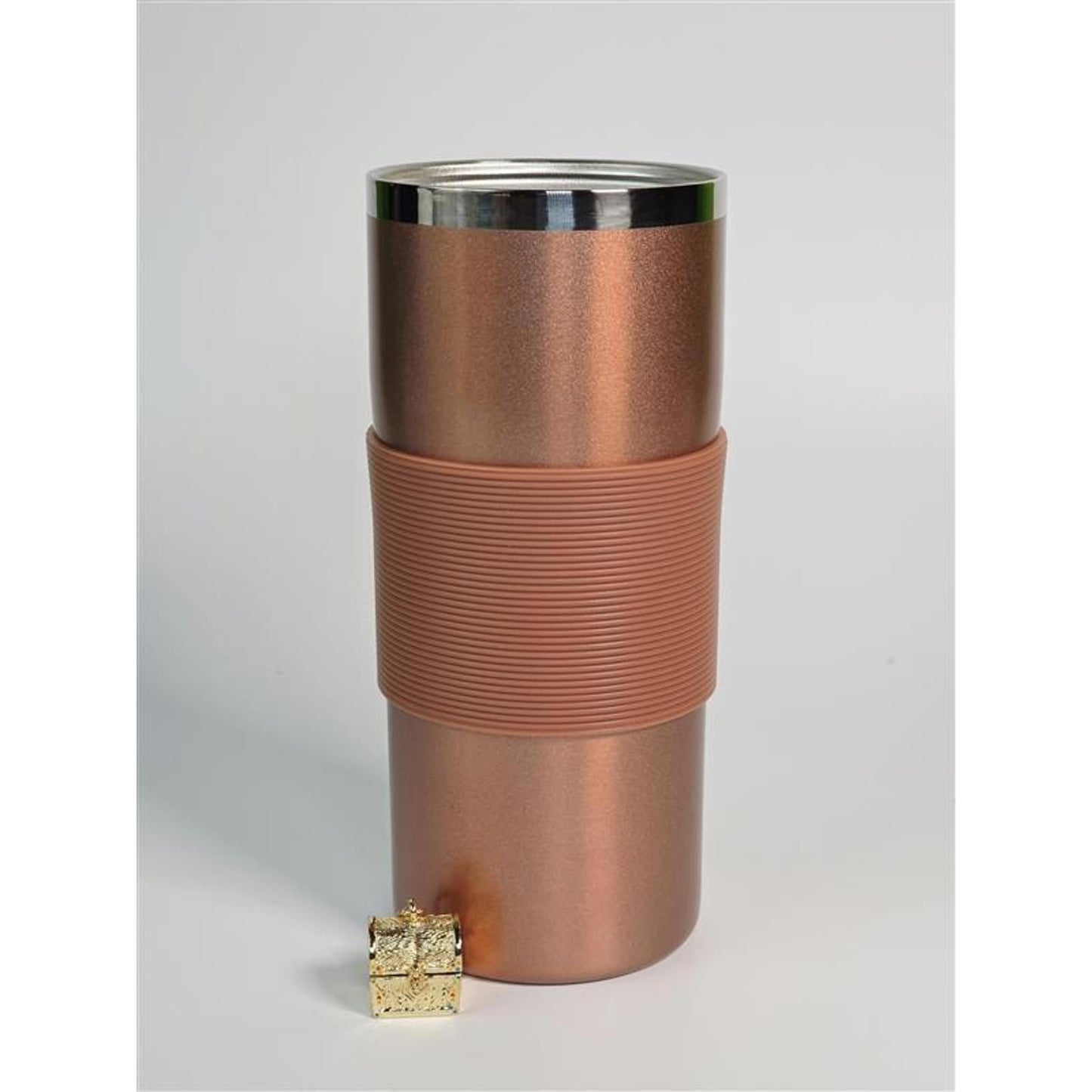 ☕ BUZIO Insulated Travel Tumbler – Copper Edition (Stainless Steel, 20 oz)