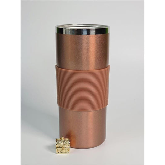 ☕ BUZIO Insulated Travel Tumbler – Copper Edition (Stainless Steel, 20 oz)