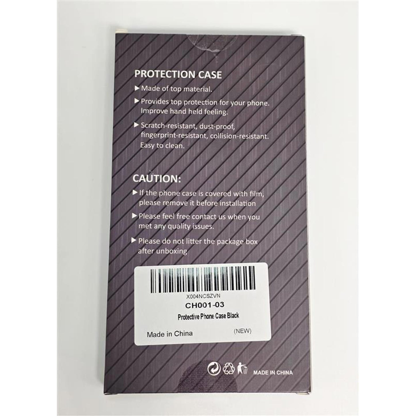 Luxeon Black Phone Case with Ring Kickstand Grip
