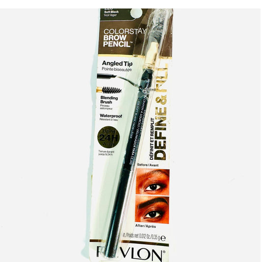 👁️ Revlon Brow Pencil & L'Oreal Eyeliner 2-Piece Bundle New