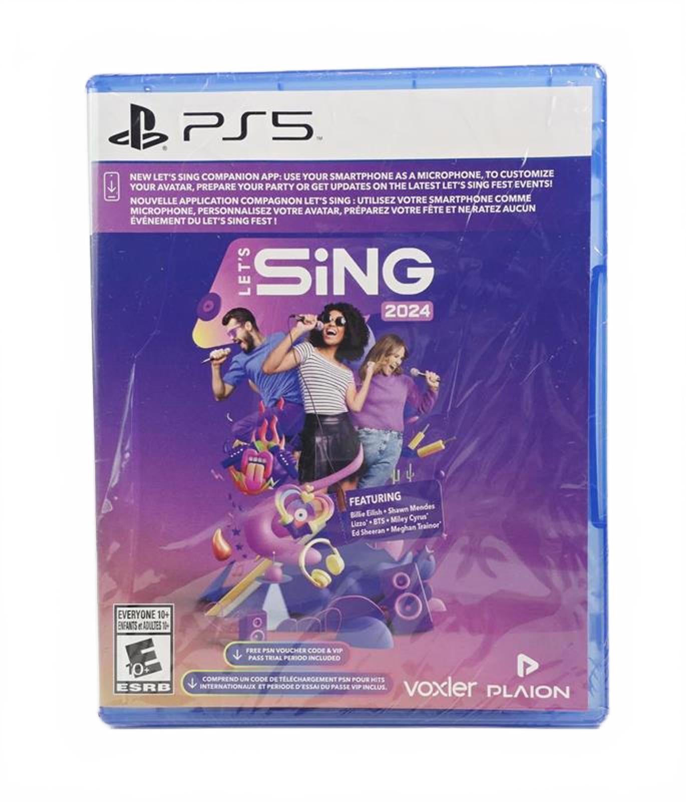 🎤 Let’s Sing 2024 (PS5)