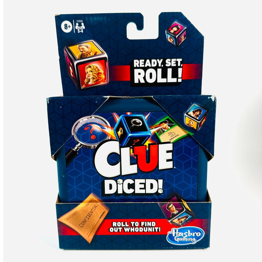 Hasbro Gaming Clue Diced Roll To Discover The Truth Dice Board Game Mystery New