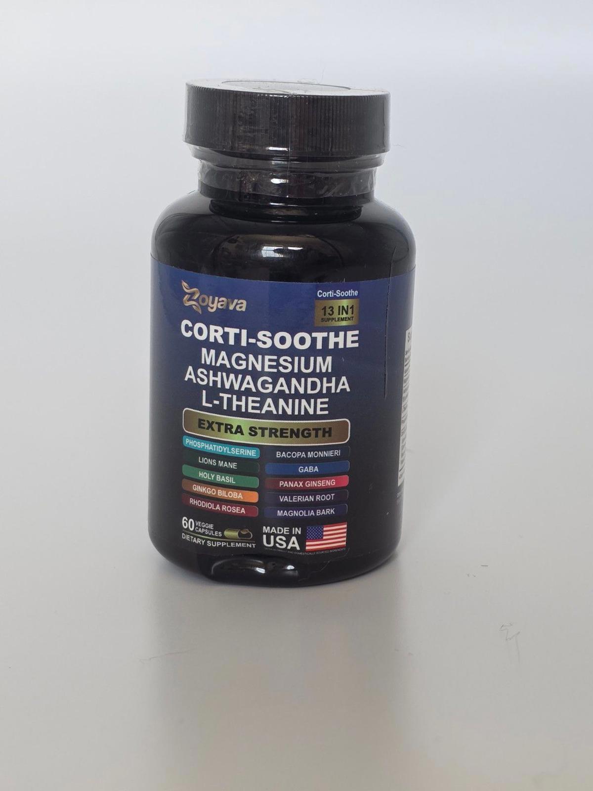 Corti-Soothe 13-in-1 Cortisol Support (Zoyava, 60 ct)