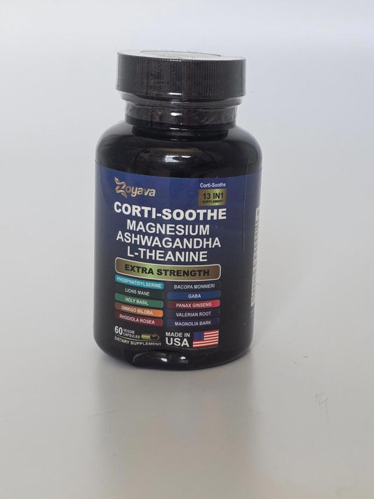 Corti-Soothe 13-in-1 Cortisol Support (Zoyava, 60 ct)