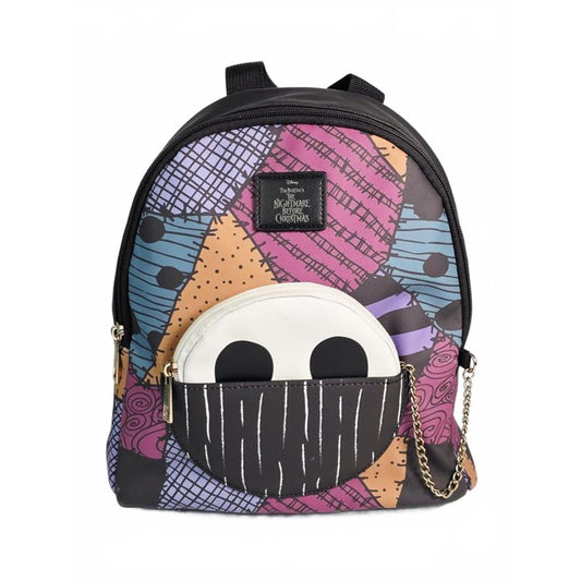 🖤 Disney The Nightmare Before Christmas Backpack Set – Patchwork Sally & Jack