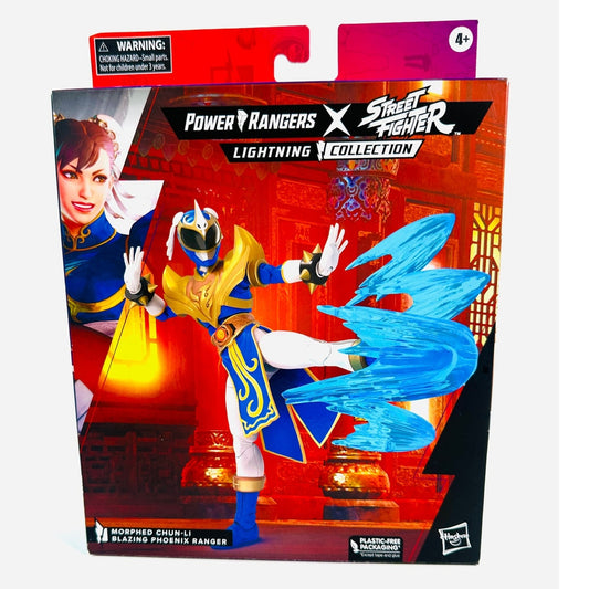 Hasbro Power Rangers Street Fighter Morphed Chun Li Lightning Collection Figure New