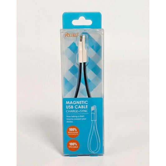 Reiko Magnetic 1ft USB Cable (Charge + Sync)