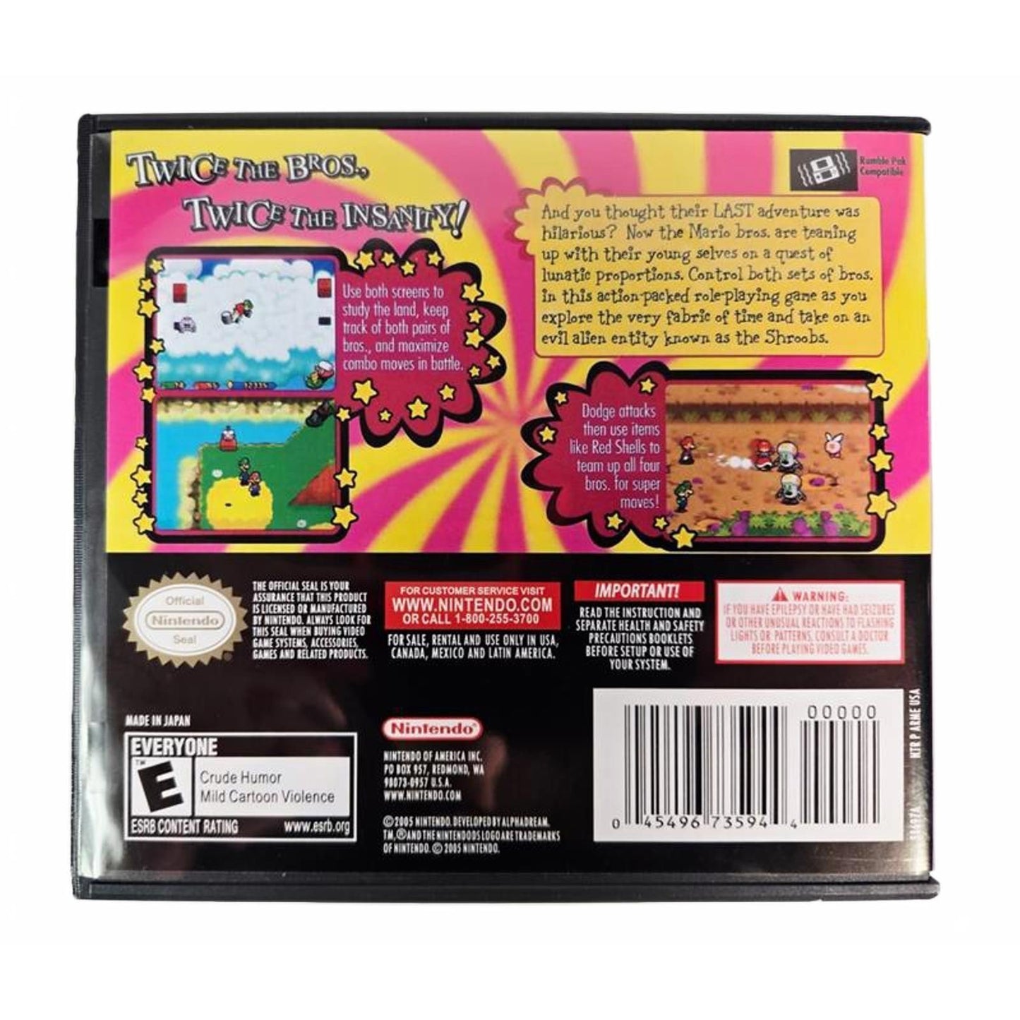 🍄 Mario & Luigi: Partners in Time (Nintendo DS)
