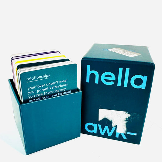 💬 Hella Awkward Card Game 140 Questions Relationships New