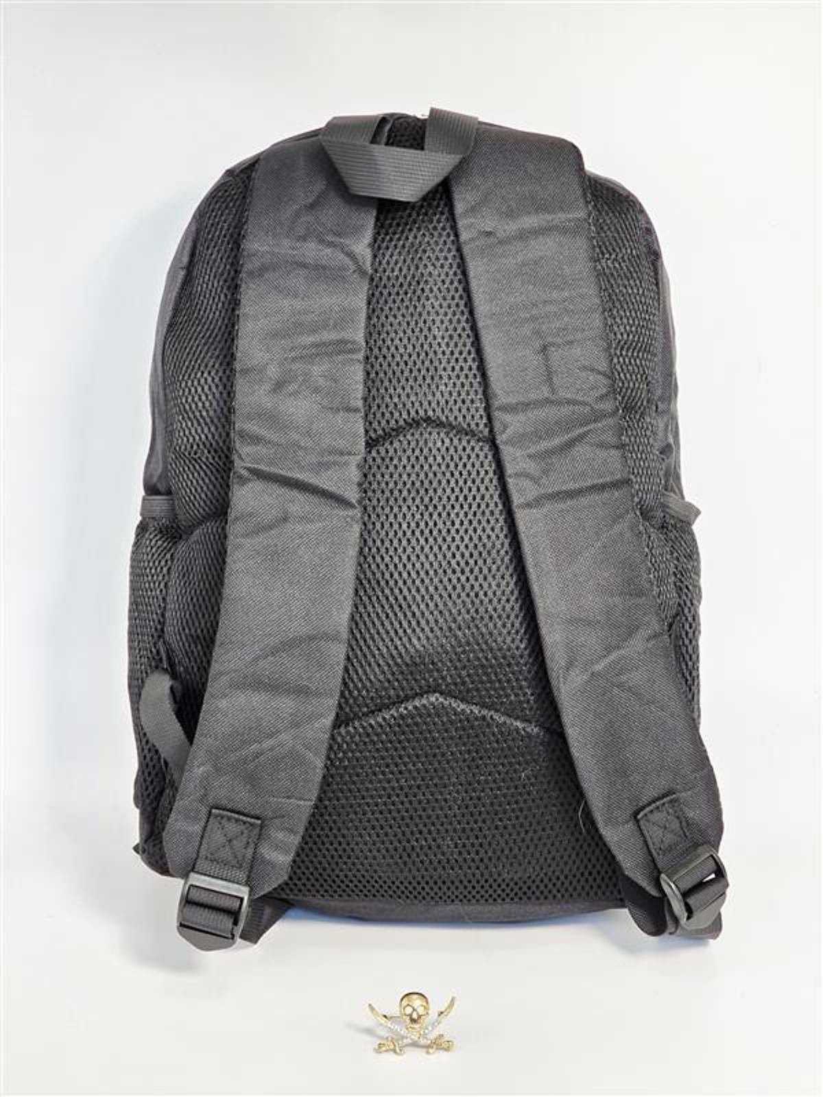 Among Us Backpack – Black/Multicolor – School/Travel Bag
