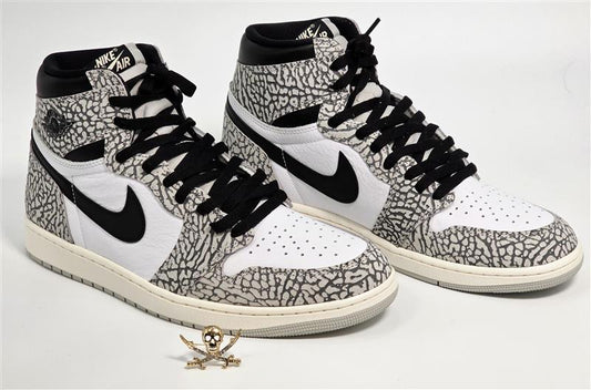 Nike Air Jordan 1 Retro High OG “White Cement” – Size 12.5