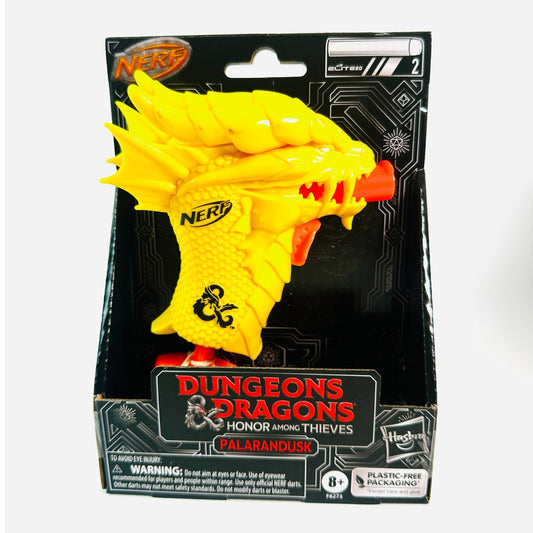 NERF Dungeons Dragons Palarandusk Gold Dragon Dart Blaster Honor Among Thieves