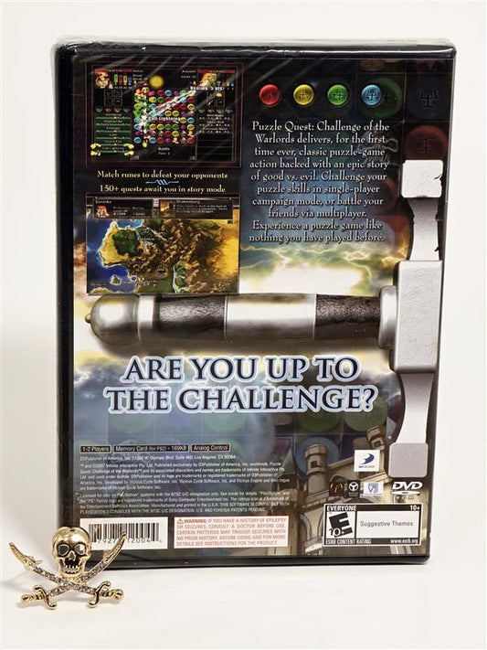 Puzzle Quest: Challenge of the Warlords (PlayStation 2, 2007) – Sealed