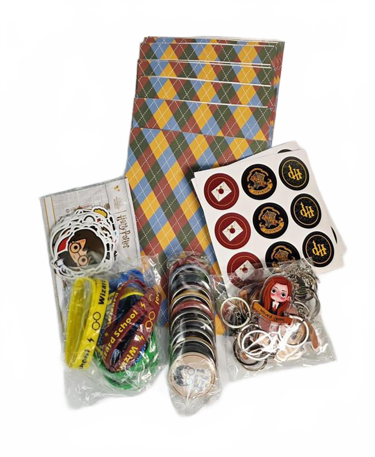 🪄 Harry Potter Birthday Party Goodie Bag Kit – Set for 12 Guests