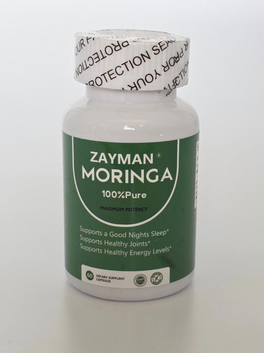 Zayman Moringa – 100% Pure, Max Potency Superfood 60 Cps