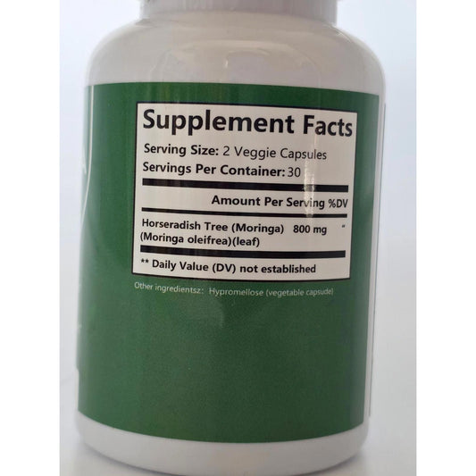 Zayman Moringa – 100% Pure, Max Potency Superfood 60 Cps