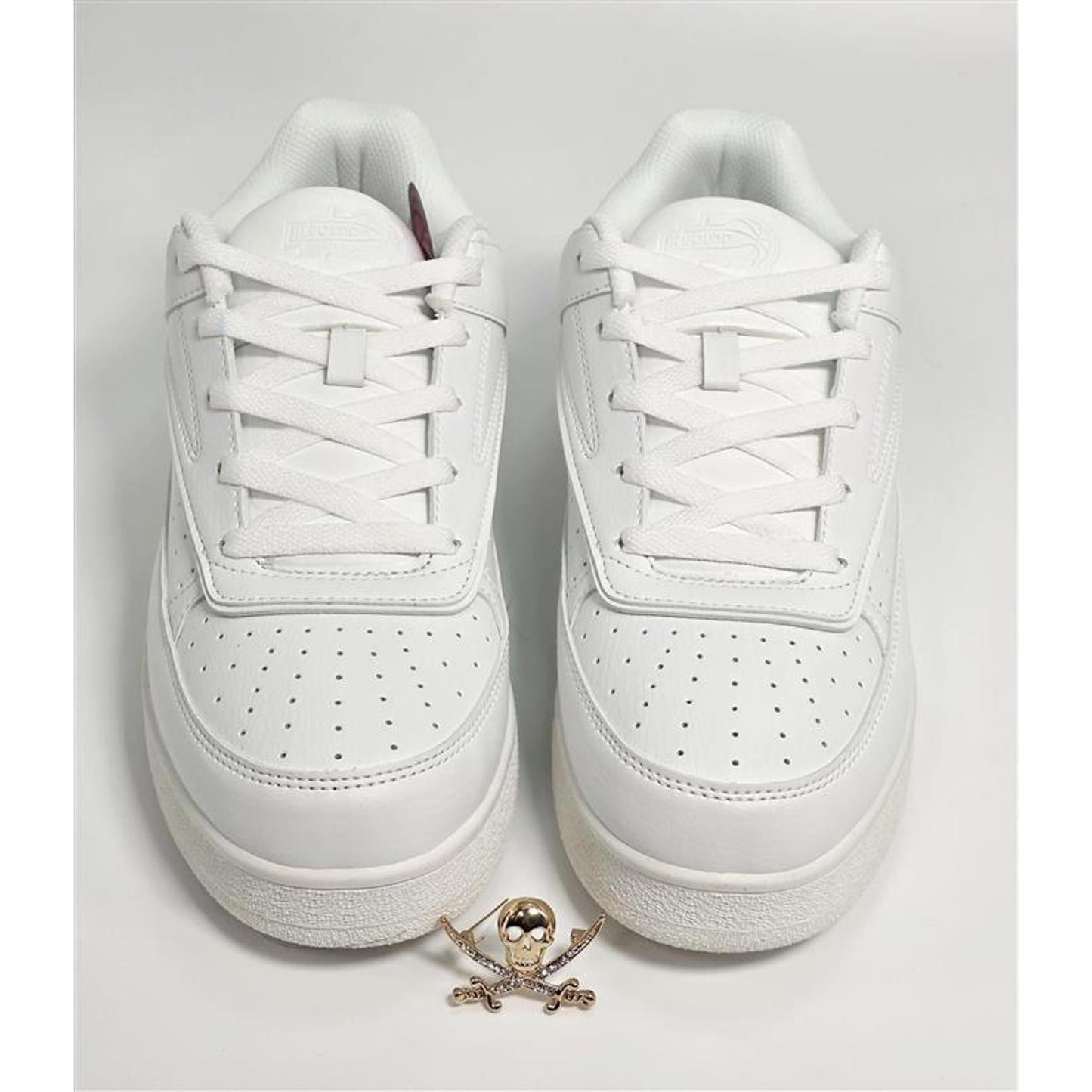 Patrick Ewing 33 Rebound Low White Sneakers Size 9.5