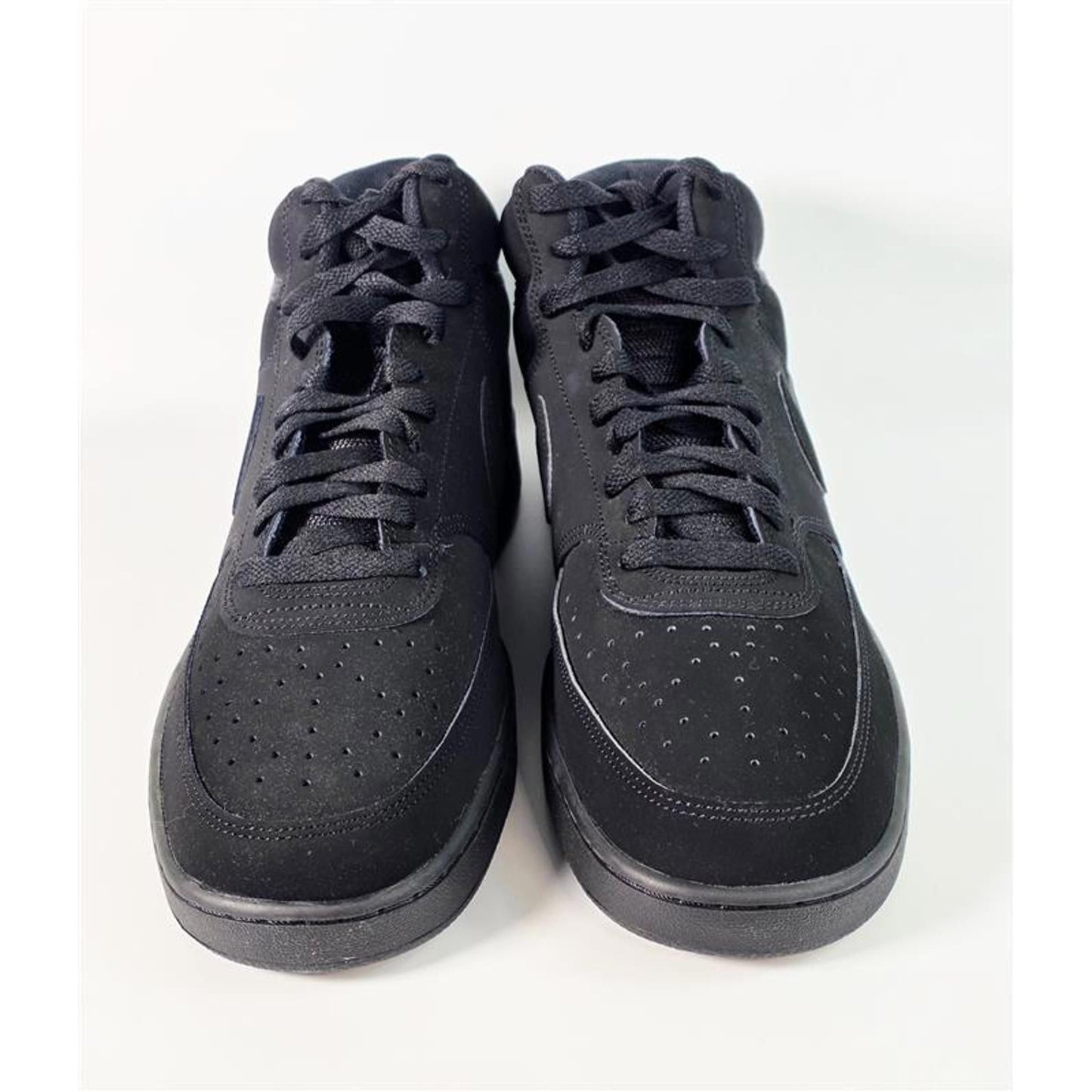 🖤 Nike Court Vision Mid Sneakers – Triple Black M11.5, POIZON Authenticated-New