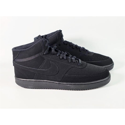 🖤 Nike Court Vision Mid Sneakers – Triple Black M11.5, POIZON Authenticated-New
