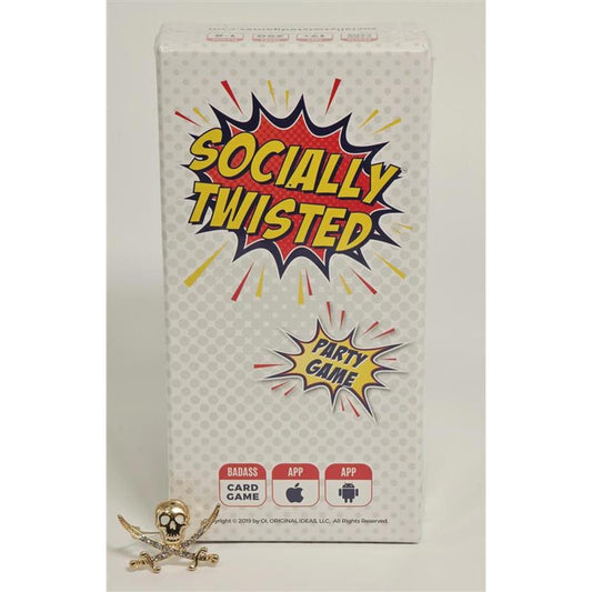 🎉 Socially Twisted Party Game – Card & App Combo (New Sealed)