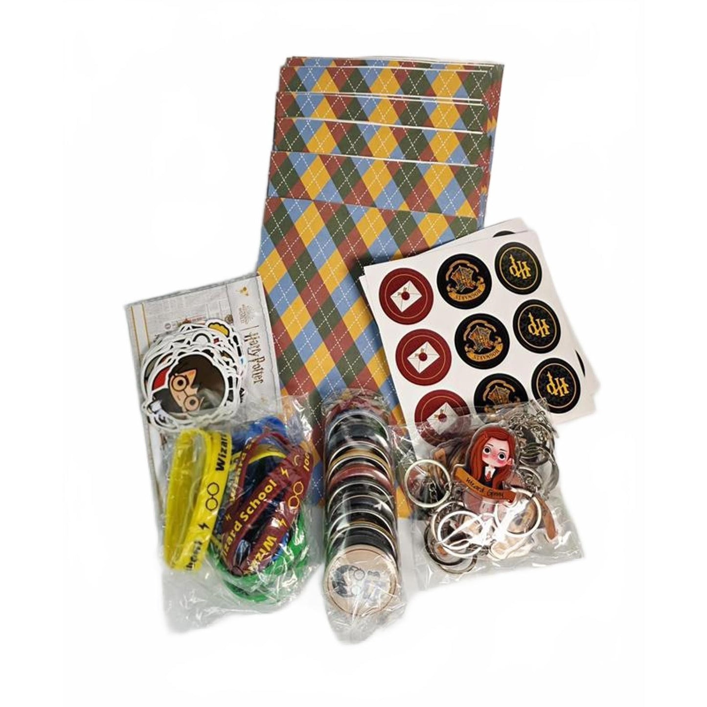 🪄 Harry Potter Birthday Party Goodie Bag Kit – Set for 12 Guests