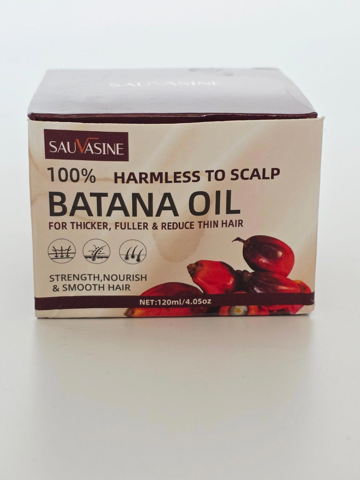 Sauvasine Batana Oil – Hair Growth u0026 Strengthening Formula (4.05oz)