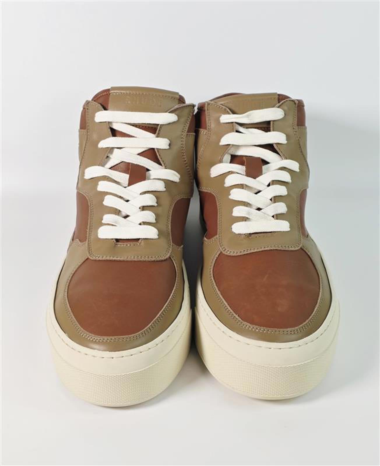 🤎 Rhude Cabriolet “Yellows” High-Top Sneakers Men’s 11 New