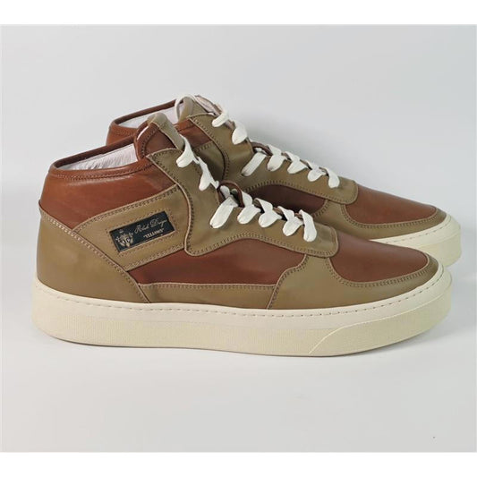 🤎 Rhude Cabriolet “Yellows” High-Top Sneakers Men’s 11 New