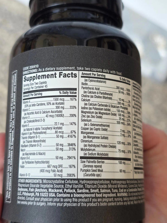 GNC Mega Men Prostate u0026 Virility – 90 Caplets