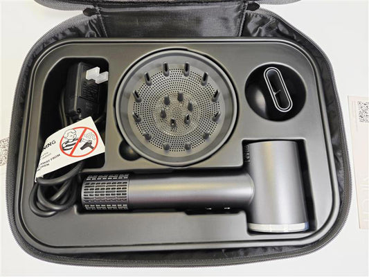 Goolioo High-Speed Hair Dryer Diffuser Travel Case New