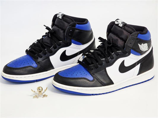 2017 Nike Air Jordan 1 Retro High OG Black/Royal/White – 10M (POIZON Verified)
