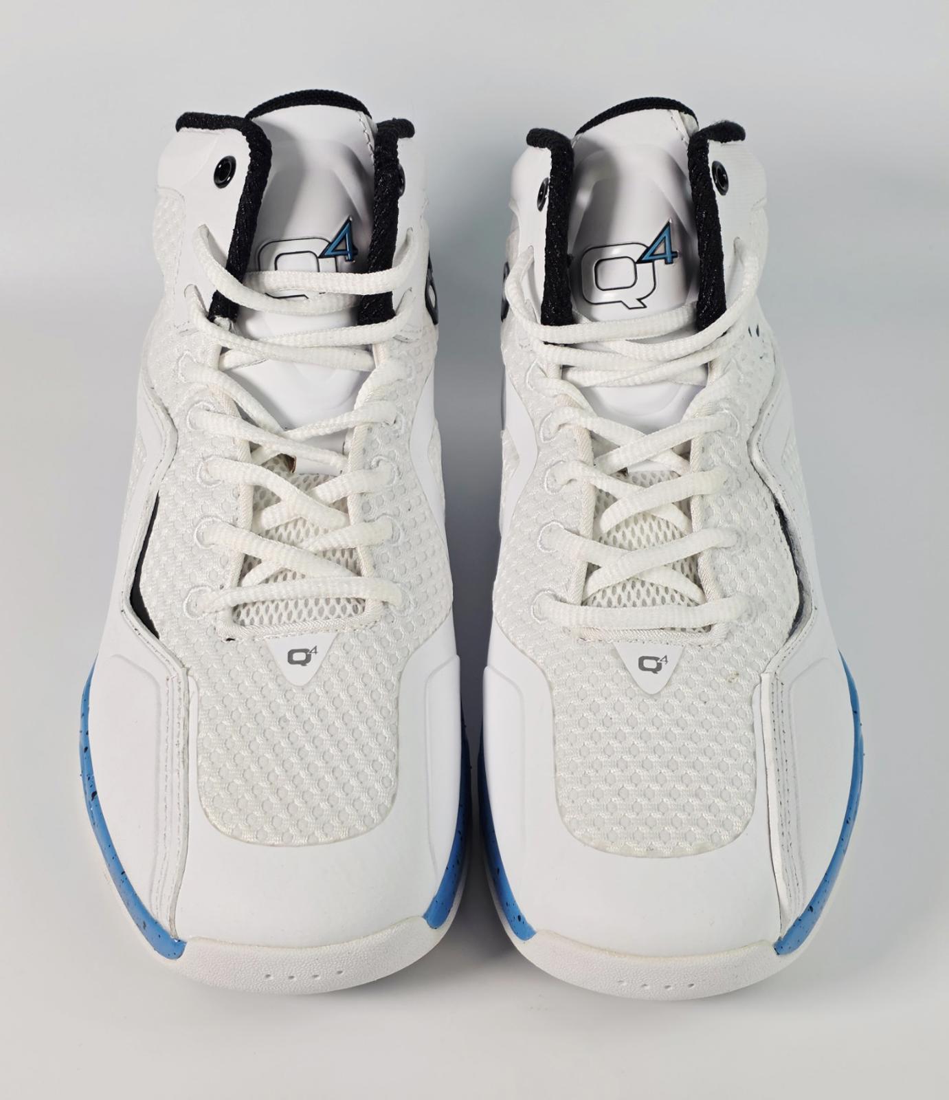 🏀 Q4 Sports Q4MB-002 “Bright White / Aster Blue” Basketball Shoes – Size 7.5