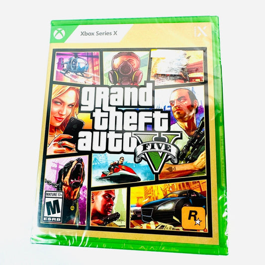 Grand Theft Auto V GTA 5 Xbox Series X Optimized Rockstar Games Sealed New