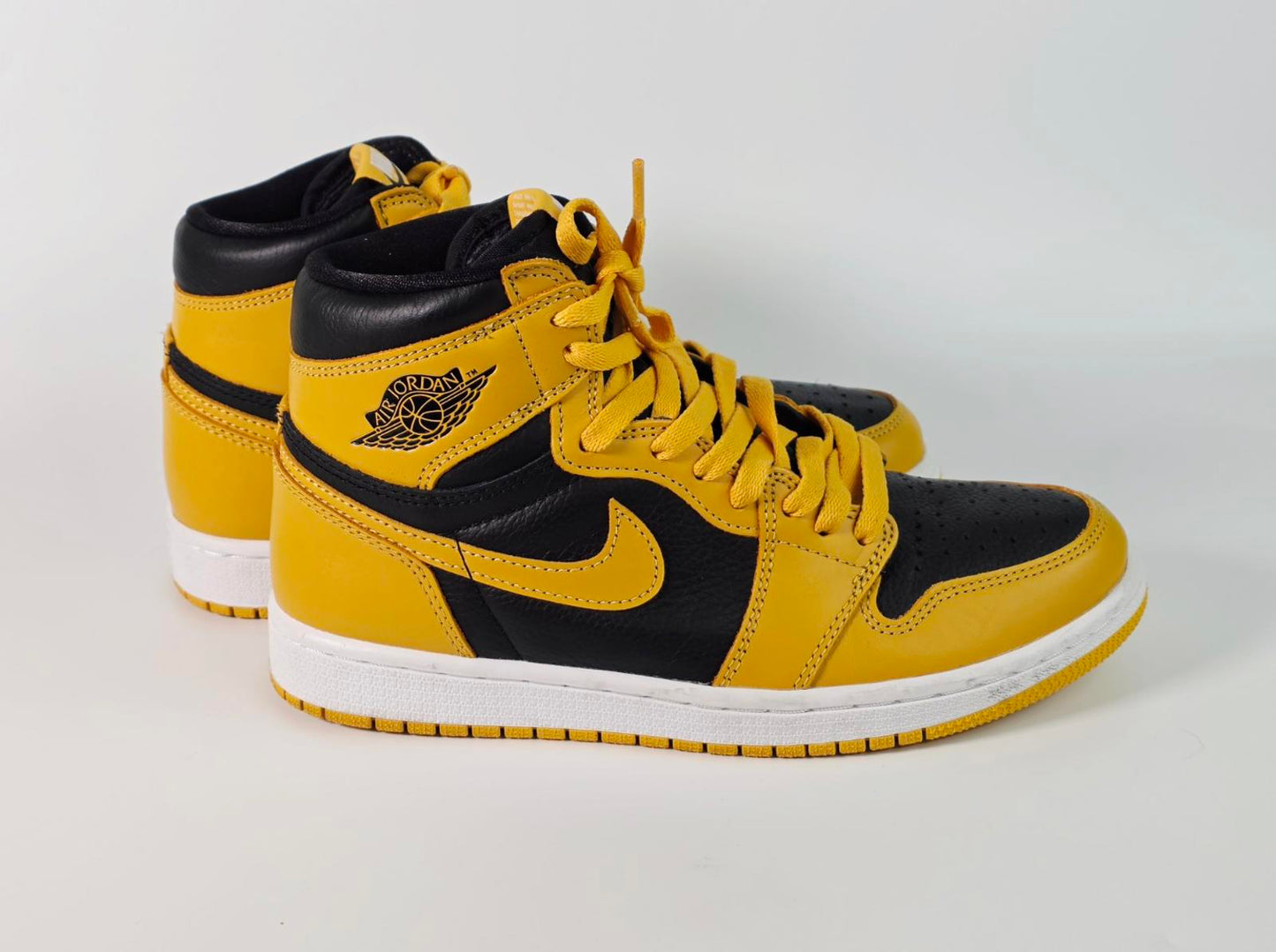 🖤💛 Air Jordan 1 Retro High OG “Pollen” 7Y – POIZON Authenticated-Preowned