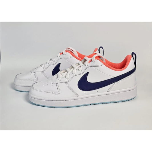 👟 Nike Court Vision Low Next Nature – White/Navy/Crimson (Women’s 8.5)
