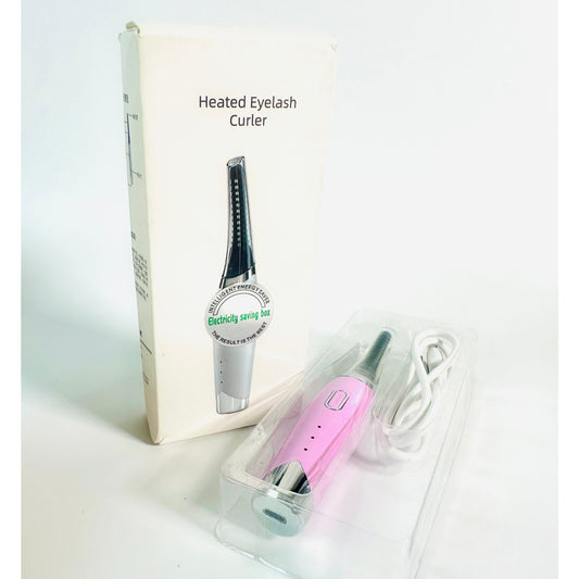 ✨Heated Eyelash Curler Pink USB Rechargeable New