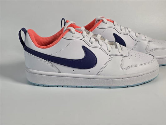 👟 Nike Court Vision Low Next Nature – White/Navy/Crimson (Women’s 8.5)