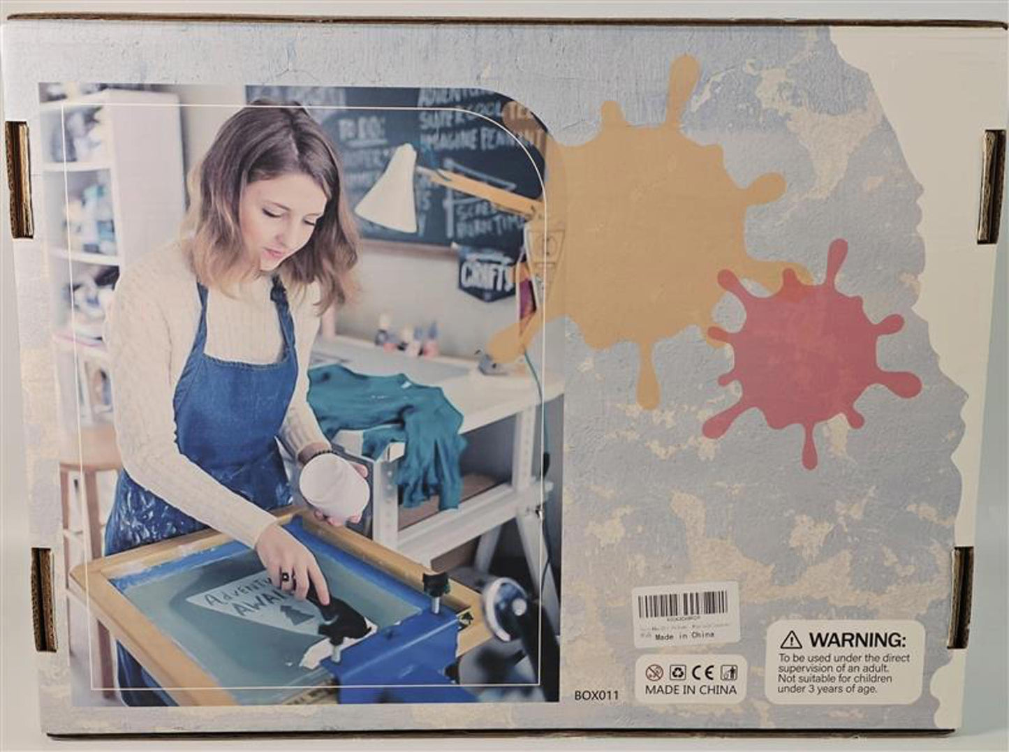 🎨 Ecoöfor Screen Printing Kit – DIY T-Shirt & Bag Maker (New, Sealed)