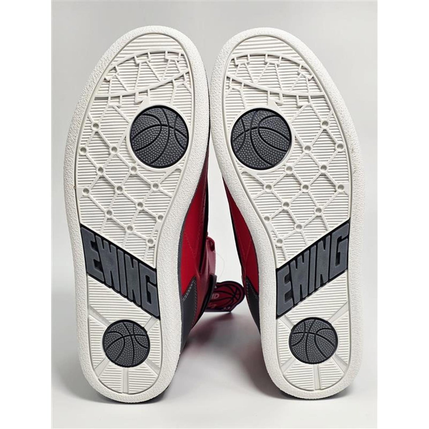 Patrick Ewing 33 HI Orion Sneakers Red Black Size 8.5